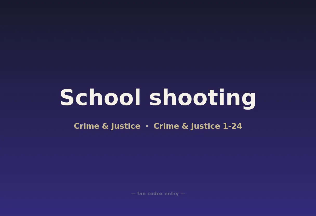 School shooting
