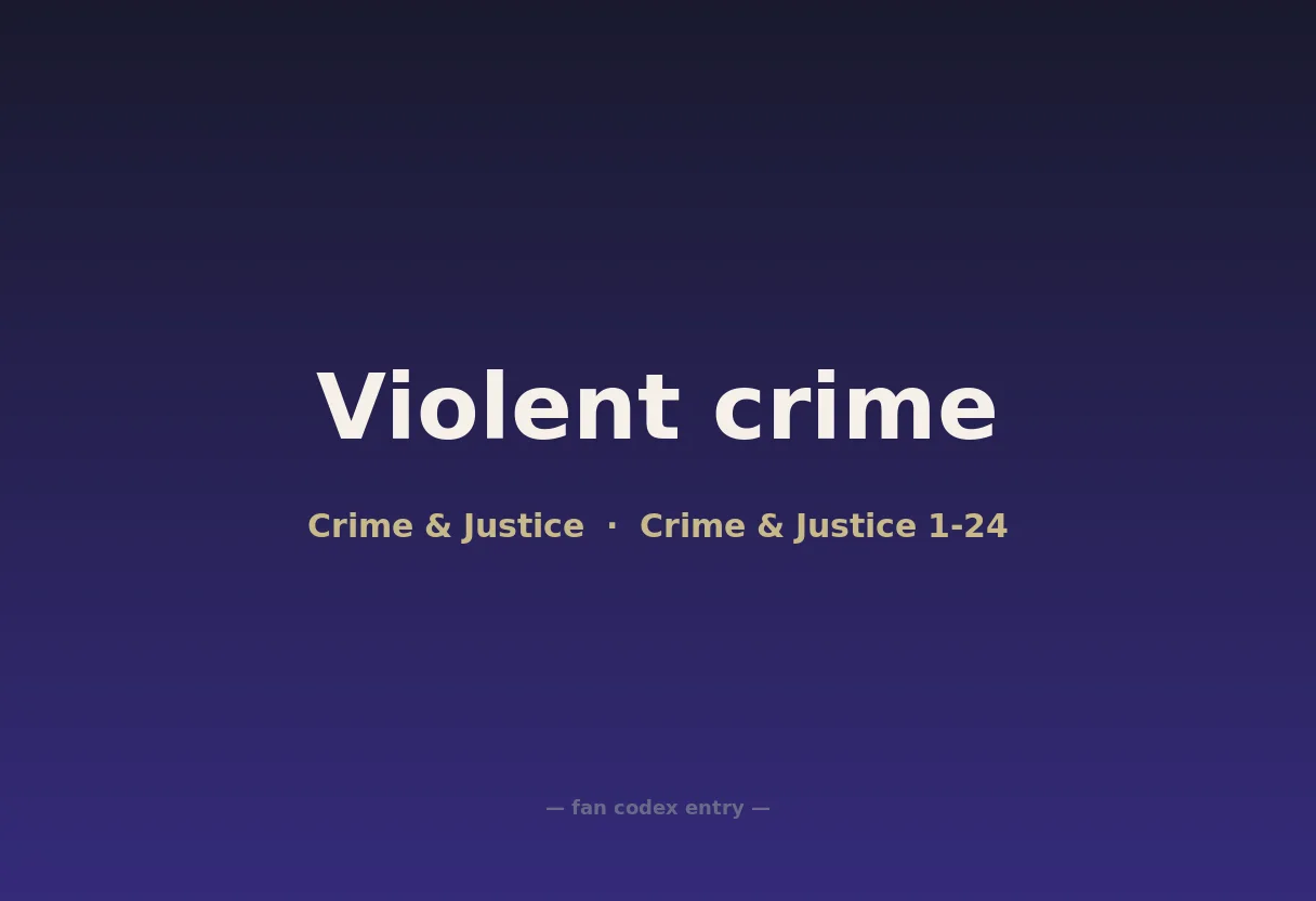 Violent crime