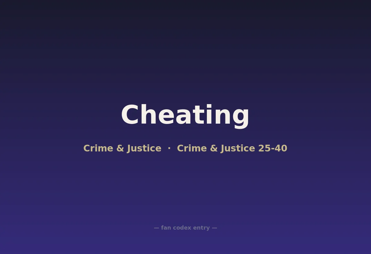 Cheating