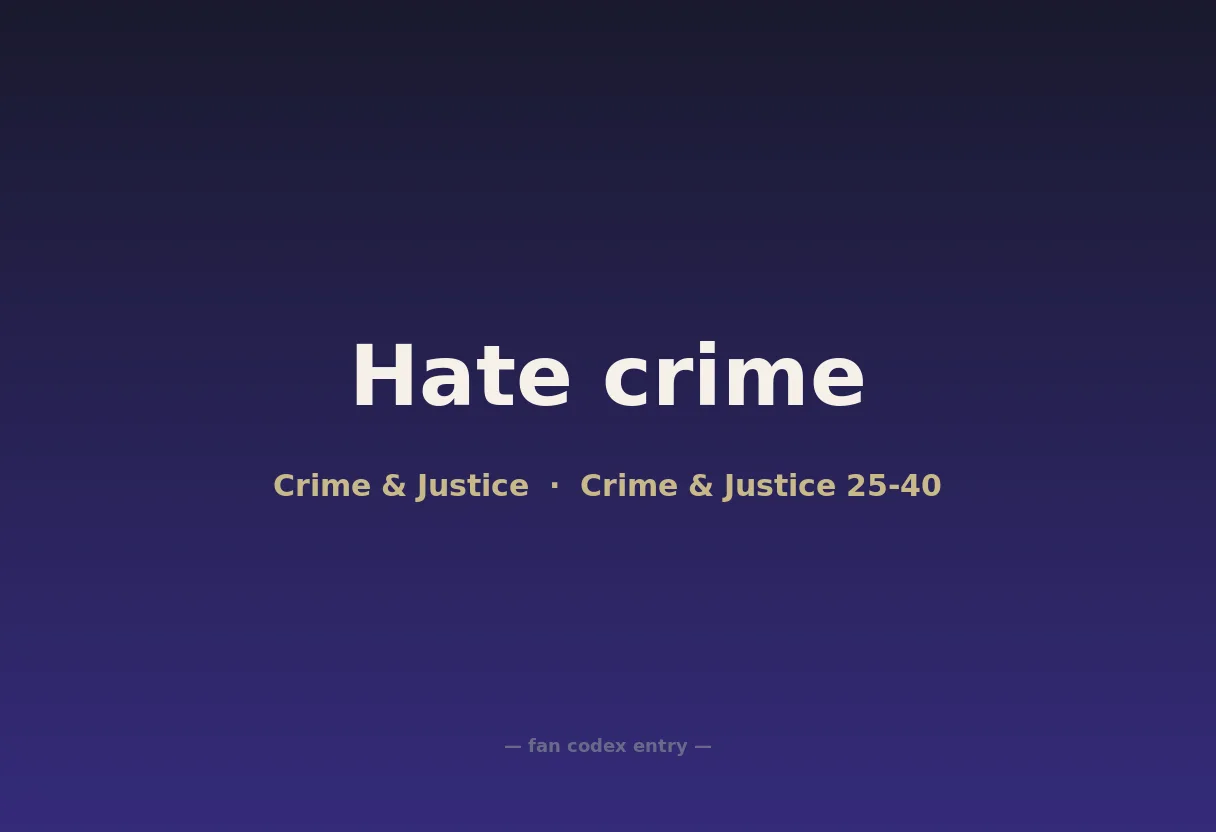 Hate crime