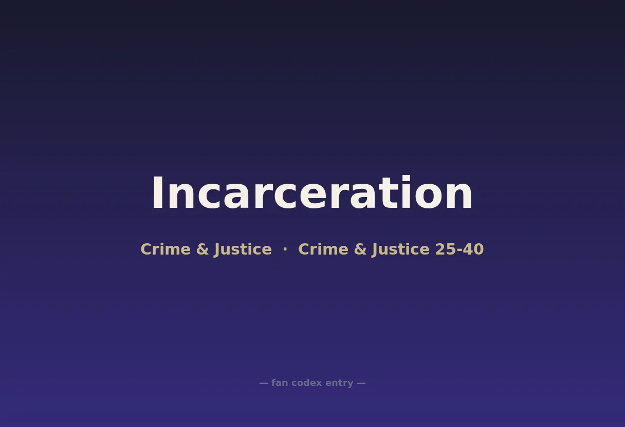 Incarceration